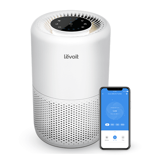 Levoit Core 200S Smart True HEPA Air Purifier - up to 35 sqm