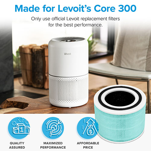 Levoit Core 300 True HEPA 3Stage Toxin Absorber Replacement Filter